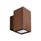 ROSSINI ILLUMINAZIONE - APPLIQUE MONOEMISSIONE QUADRATA MARRONE 15,6W 40° IP65 4000K CRI80 AVE004MA