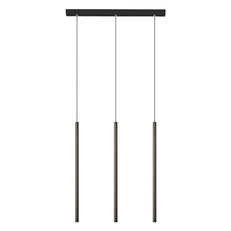 ROSSINI ILLUMINAZIONE - SOSPENSIONE 3 ELEMENTI LINEARE NERA/TITA AXI203NTI