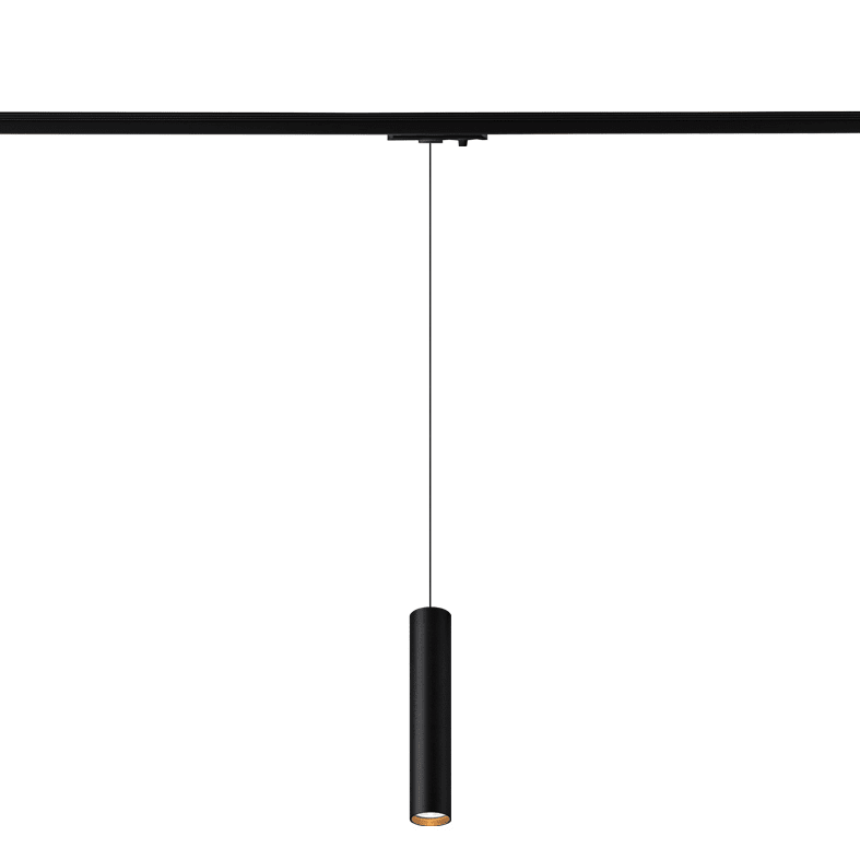 ROSSINI ILLUMINAZIONE - SOSPENSIONE BINARIO MONOFASE NERA LED 12 AXI305N