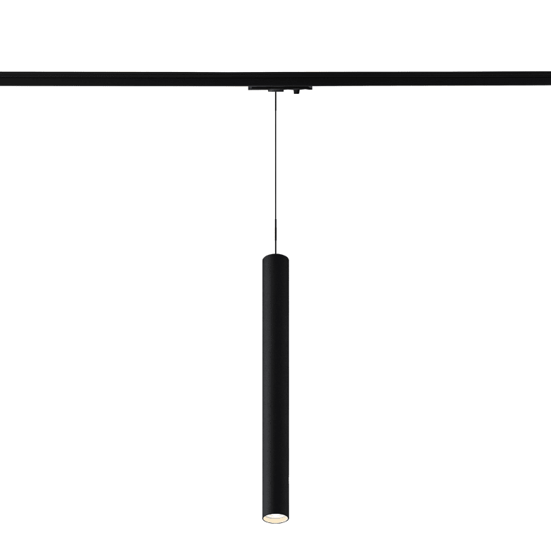 ROSSINI ILLUMINAZIONE - SOSPENSIONE BINARIO MONOFASE NERA GU10 5 AXI412N