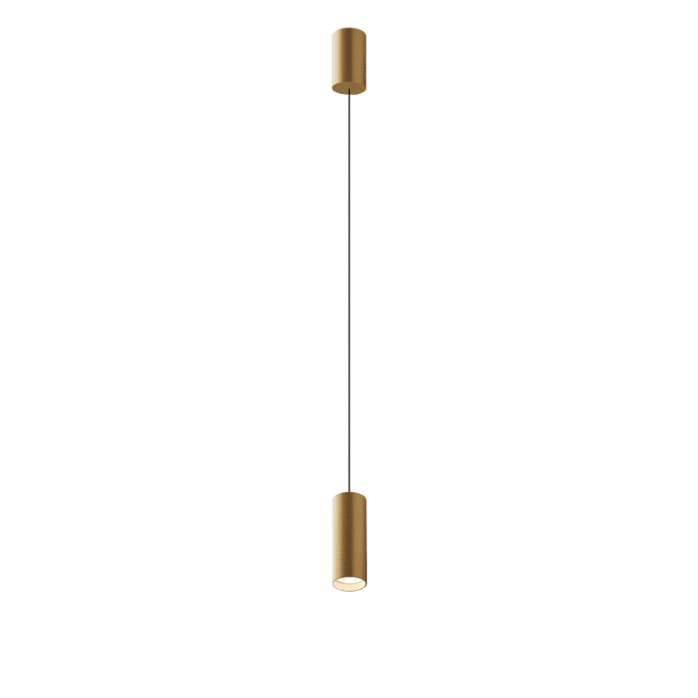 ROSSINI ILLUMINAZIONE - SOSPENSIONE ORO GU10 50W IP20 15CM