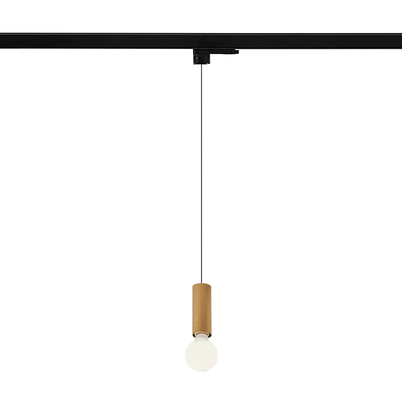 ROSSINI ILLUMINAZIONE - SOSPENSIONE BINARIO TRIFASE ORO E27 50W AXI417OR