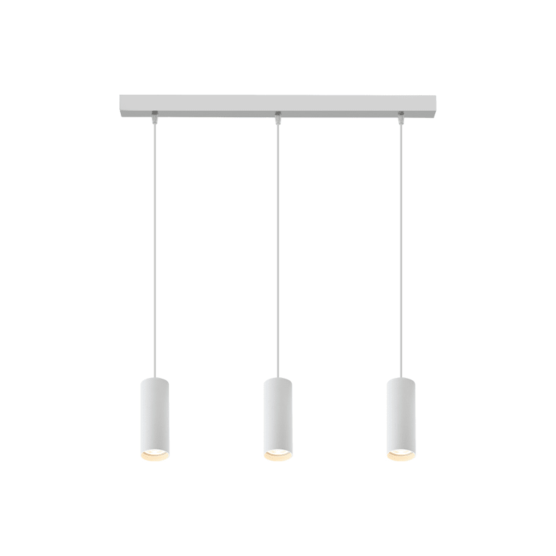 ROSSINI ILLUMINAZIONE - SOSPENSIONE 3 ELEMENTI LINEARE BIANCA/BI AXI420BB