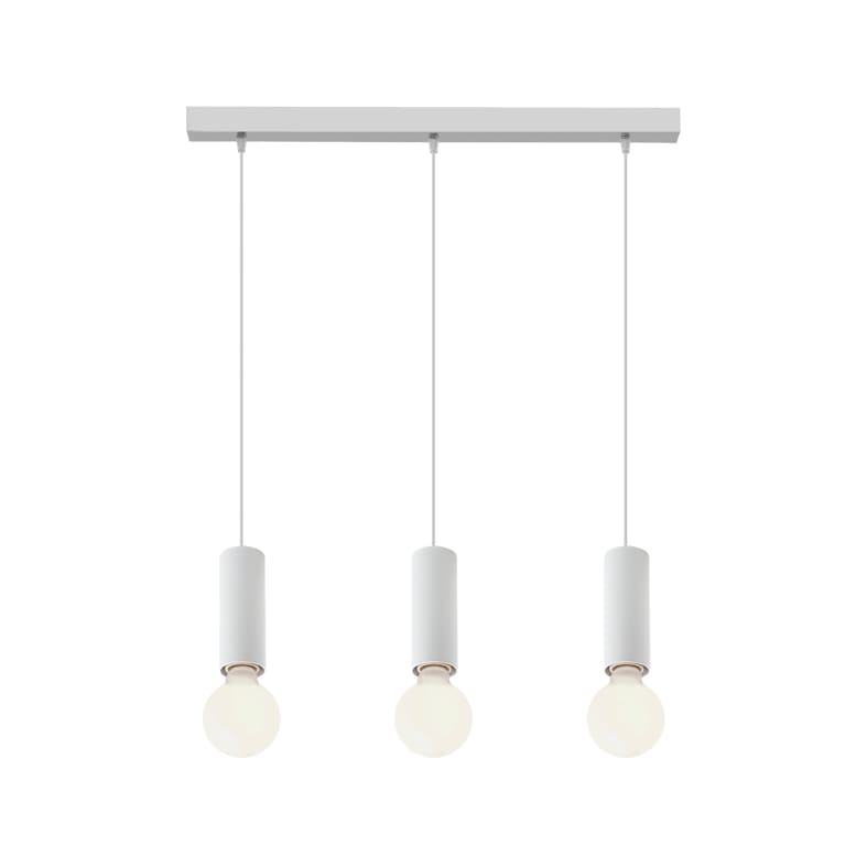 ROSSINI ILLUMINAZIONE - SOSPENSIONE 3 ELEMENTI LINEARE BIANCA/BI AXI421BB
