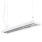 ROSSINI ILLUMINAZIONE - SOSPENSIONE BIANCA LED 37W 3000K CRI90 UGR19 EMERGENZA CAM BIL521BEM3