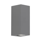 ROSSINI ILLUMINAZIONE - APPLIQUE BIEMISSIONE GRIGIA GU10 IP65 BOX001GR