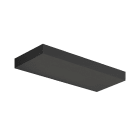 ROSSINI ILLUMINAZIONE - APPLIQUE MONOEMISSIONE NERA LED 25W IP20 2700/3000/4000K CRI90 28CM