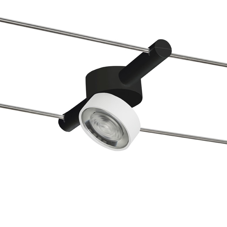 ROSSINI ILLUMINAZIONE - SISTEMA A TESATA NERO/BIANCO LED 13W 38 CAB018B