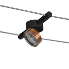 ROSSINI ILLUMINAZIONE - SISTEMA A TESATA NERO/RAME LED 13W 38 IP CAB018RA