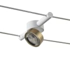 ROSSINI ILLUMINAZIONE - SISTEMA A TESATA BIANCO/ORO LED 13W 38 I CAB118OR