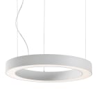 ROSSINI ILLUMINAZIONE - SOSPENSIONE BIEMISSIONE BIANCA LED 87+43W 3000K CRI90 CER011B