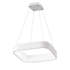 ROSSINI ILLUMINAZIONE - SOSPENSIONE QUADRATA BIANCA LED 60W IP20 3000K CRI80 CHO004B