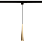 ROSSINI ILLUMINAZIONE - SOSPENSIONE PER BINARIO TRIFASE OTTONE SATINATO GU10 IP20 COR012OTS