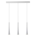 ROSSINI ILLUMINAZIONE - SOSPENSIONE 3 ELEMENTI LINEARE BIANCA/BI COR114BB