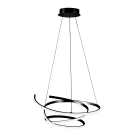 ROSSINI ILLUMINAZIONE - SOSPENSIONE NERA LED 45W IP20 3000K CRI80
