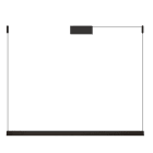 ROSSINI ILLUMINAZIONE - SOSPENSIONE ORIZZONTALE N/N LED 42W IP20 DAS205N