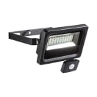 ROSSINI ILLUMINAZIONE - PROIETTORE NERO LED 10W 120° IP65 3000K CRI80 IK08 SENSORE