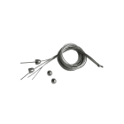 ROSSINI ILLUMINAZIONE - KIT PER FISSAGGIO A SOSPENSIONE CROMATO PER DRACMA 4PZ