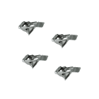 ROSSINI ILLUMINAZIONE - KIT MOLLE PER FISSAGGIO IN CARTONGESSO IN ALLUMINIO PER DRACMA 4PZ