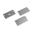 ROSSINI ILLUMINAZIONE - TESTATE TERMINALI GRIGIE PER DIFFUSORE BASSO 3PZ EBI002GR