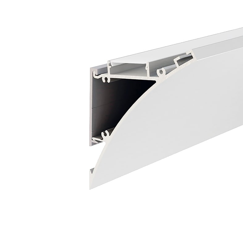 ROSSINI ILLUMINAZIONE - PROFILO BIANCO PARETE MONOEMISSIONE AL CM EBI027BCM