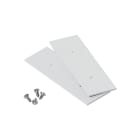 ROSSINI ILLUMINAZIONE - COPPIA TESTATE TERMINALI BIANCHE PER EBI050B EBI051B