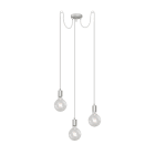 ROSSINI ILLUMINAZIONE - SOSPENSIONE 3 ELEMENTI BIANCA E27 IP20 ERK103B