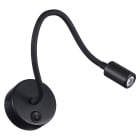 ROSSINI ILLUMINAZIONE - APPLIQUE NERA LED 3W IP20 3000K CRI80 FRI001N