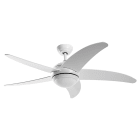 ROSSINI ILLUMINAZIONE - VENTILATORE BIANCO LED 18W IP20 3000-4000-6500K CRI80 GRE001B