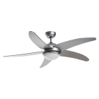 ROSSINI ILLUMINAZIONE - VENTILATORE GRIGIO LED 18W IP20 3000-4000-6500K CRI80 GRE001GR