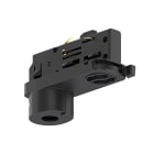 ROSSINI ILLUMINAZIONE - ADATTATORE ASIMMETRICO CON MONOLEVA DI SGANCIO MANUALE NERO DALI GROA126NDA