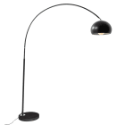 ROSSINI ILLUMINAZIONE - PIANTANA NERA/PARALUME NERO E27 IP20 GRP001NN