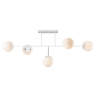 ROSSINI ILLUMINAZIONE - PLAFONIERA BIANCA E14 IP20 HOK001B