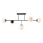 ROSSINI ILLUMINAZIONE - PLAFONIERA NERA E14 IP20 HOK001N