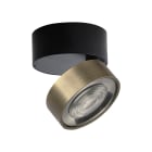ROSSINI ILLUMINAZIONE - APPLIQUE/PLAFONIERA NERO/BRONZO LED 13W 38° IP20 3000K CRI90 HOL002BR