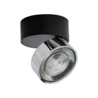 ROSSINI ILLUMINAZIONE - APPLIQUE/PLAFONIERA NERO/CROMO LED 13W 38° IP20 3000K CRI90 HOL002CR