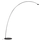 ROSSINI ILLUMINAZIONE - PIANTANA AD ARCO NERO/NERO LED 13W 38 IP HOL008N