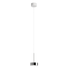 ROSSINI ILLUMINAZIONE - SOSPENSIONE BIANCO/CROMO LED 13W 38° IP20 3000K CRI90 HOL130CR