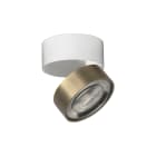 ROSSINI ILLUMINAZIONE - APPLIQUE/PLAFONIERA BIANCO/BRONZO LED 7W HOL140BR