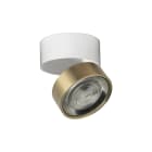 ROSSINI ILLUMINAZIONE - APPLIQUE/PLAFONIERA BIANCO/ORO LED 7W IP HOL140OR