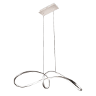 ROSSINI ILLUMINAZIONE - SOSPENSIONE NICHEL SATINATO LED 40W IP20 4000K CRI80 INT003NS