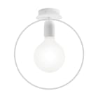 ROSSINI ILLUMINAZIONE - PLAFONIERA BIANCA E27 IP20 JAY002B