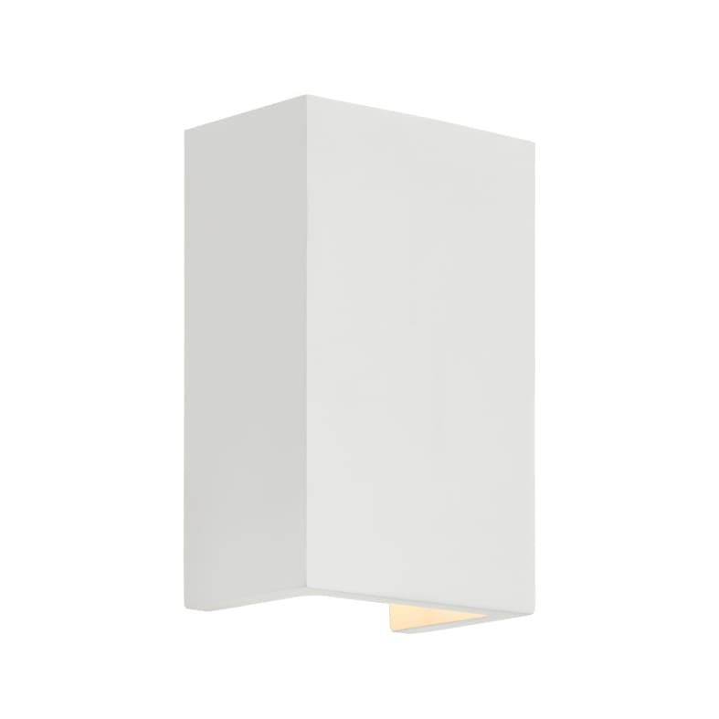 ROSSINI ILLUMINAZIONE - APPLIQUE IN GESSO BIANCO 2XG9 33W IP20 KAG002