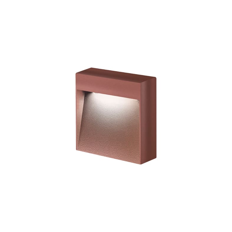 ROSSINI ILLUMINAZIONE - APPLIQUE CORTEN LED 3W 50 IP65 3000K CRI KIK001CO
