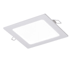 ROSSINI ILLUMINAZIONE - DOWNLIGHT QUADRATO BIANCO 12W 120° IP20 3000K CRI80 KIP213