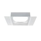 ROSSINI ILLUMINAZIONE - GHIERA QUADRATA SENZA CORNICE PER KOM07 BIANCA KOM07FLQ