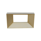 ROSSINI ILLUMINAZIONE - RIFLETTORE QUADRATO PER KOM07 IN POLICARBONATO FINITURA ORO KOM07RQOR