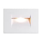 ROSSINI ILLUMINAZIONE - SEGNAPASSO ORIZZONTALE BIANCO LED 3W 35° IP65 3000K CRI80 KOR003B