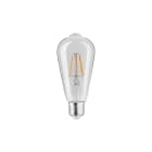 ROSSINI ILLUMINAZIONE - LAMPADINA LED TRASPARENTE DIMMER E27 8W 360° 2700K L.285-10-1