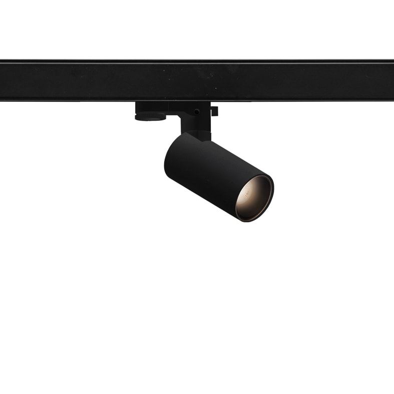 ROSSINI ILLUMINAZIONE - PROIETTORE NERO PER BINARIO TRIFASE CON MAN10140NN